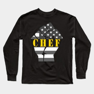 Chef Job independent day Long Sleeve T-Shirt